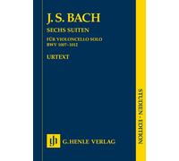 Sechs Suiten Fur Violoncello Solo Bwv 1007 1012 / Recueil