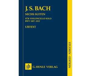 Sechs Suiten Fur Violoncello Solo Bwv 1007 1012 / Recueil