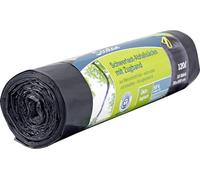 Secolan 9100000838 1x10 Sacs poubelle Secolan pour charges lourdes avec lien coulissant 120 l gris/sw