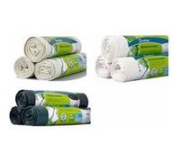 Secolan Sac poubelle, 60 litres, sans fermeture, vert/noir G
