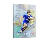 SECOLI Antoine Dupont Impression sur toile Motif joueur de rugby 30 x 45 cm