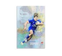 SECOLI Antoine Dupont Impression sur toile Motif joueur de rugby Sans cadre 60 x 90 cm