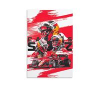 SECOLI Carlos Sainz Formula Poster décoratif sur toile Décoration murale moderne 20 x 30 cm