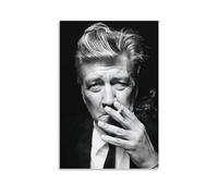 SECOLI David Lynch Poster vintage sur toile décorative Décoration murale Décoration moderne 20 x 30 cm