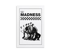 SECOLI Madness One Step Beyond Impression sur toile décorative moderne 50 x 75 cm