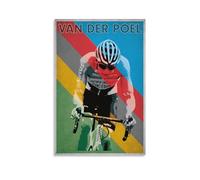 SECOLI Mathieu Van Der Poel Impression sur toile vintage sans cadre pour la maison ou le bureau 20 x 30 cm