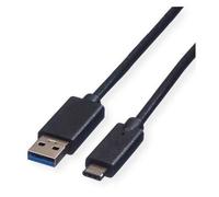 Secomp 11.44.9011 câble USB USB 3.2 Gen 1 (3.1 Gen 1) 1 m USB A USB C Noir