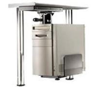 ROLINE Support PC pivotant argent