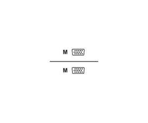 Secomp HD15 M/HD15 M avec noyaux de ferrite 3,0m