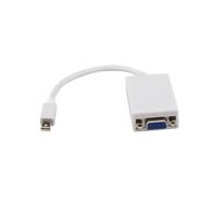 Secomp ROLINE Mini DisplayPort-VGA Adapter - Convertisseur vidéo - DisplayPort, RGB, VGA - blanc
