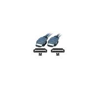 Secomp VALUE - Câble HDMI - HDMI mâle pour HDMI mâle - 3 m - blindé - gris