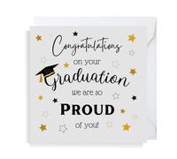 Second Ave Carte de félicitations pour votre diplôme universitaire carré