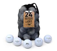 Second Chance Golf Lakeballs Lot de 24 balles de Golf recy s Grade A Blanc pour Tous Les golfeurs