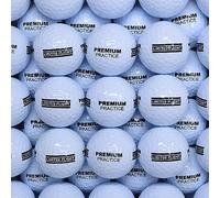 Second Chance Lot de 100 balles de Golf de Gamme - Construction en 2 pièces - Vol limité - Balles de Golf Standard pour Terrain de Conduite - Blanc