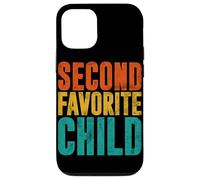 Second Favorite Child Retro Sister Brother Frères et sœurs Jumeaux Coque pour iPhone 12/12 Pro