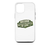 Second Fermentation is Life Cadeau de brasseur Kombucha Coque pour iPhone 12/12 Pro