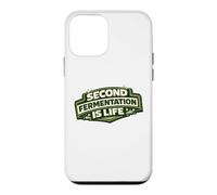 Second Fermentation is Life Cadeau de brasseur Kombucha Coque pour iPhone 12 Mini