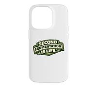 Second Fermentation is Life Cadeau de brasseur Kombucha Coque pour iPhone 14 Pro