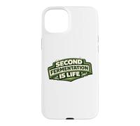 Second Fermentation is Life Cadeau de brasseur Kombucha Coque pour iPhone 15 Plus