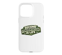 Second Fermentation is Life Cadeau de brasseur Kombucha Coque pour iPhone 15 Pro Max