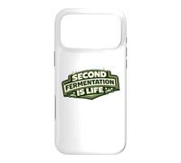 Second Fermentation is Life Cadeau de brasseur Kombucha Coque pour iPhone 17 Pro Max