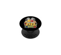 Second Fizz Day Kombucha PopSockets PopGrip Adhésif