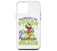 Second Grade Back to School Crush 1st Day of School Dinosaure Coque pour iPhone 12 Mini