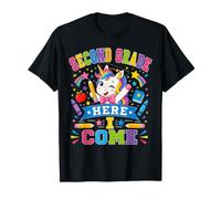 Second Grade Here I Come Unicorn 2nd Grader Back to School T-Shirt