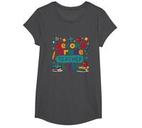 Second Grade Teacher Life - Cadeau pour éducateur élémentaire T-Shirt, Fille, Chiné Foncé, XS