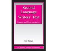 Second Language Writers' Text, Esl and Applied Linguistics Professional Series Eli Hinkel (Auteur)
