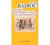 Second Manifeste Pour La Philosophie