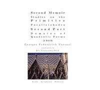 Second Memoir, Studies on the Primitive Parallelohedra, Second Part, Domain of Quadratic Forms