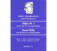 Second Waltz from Jazz Suite No. 2: Violin, Cello, Clarinet