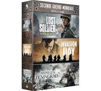 Seconde Guerre Mondiale - Coffret 3 Films : Lost Soldier - De L'autre Côté Du Front + Invasion Day + La Bataille De Leningrad - Pack