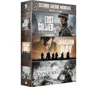 Seconde Guerre Mondiale - Coffret 3 films : Lost Soldier - De l'autre côté du front + Invasion Day + La Bataille de Leningrad