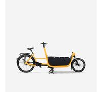 Seconde vie - Vélo cargo électrique biporteur F900E BOX jaune