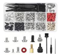 Seconero 422 PCS Kit de Vis d'Ordinateur, Vis d'espacement #6-32 Mâle vers M3 Femelle, vis de Support de Carte mère, pour Disque Dur, Boîtier, Carte Mère PC, Ventilateur, CD-ROM, vec Tournevis, Brosse