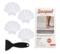 Secopad Lot de 24 Autocollants antidérapants pour Baignoire, Baignoire, Douche, Tapis de Bain
