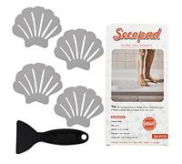 Secopad Lot de 24 Autocollants antidérapants pour Baignoire, Baignoire, Douche, Tapis de Bain