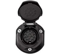 SecoRüt Prise Femelle pour remorque 30135 [Prise Femelle 13 pôles - Prise mâle 13 pôles] Plastique ABS