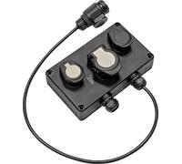 SecoRüt 60241 Adaptateur pour remorque [prise femelle 13 pôles - prise femelle 15 pôles, prise femelle 7 pôles type N, prise