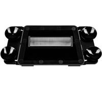 SecoRüt Clignotant avant LED Blitzer 12&24; Volt Strobo LW0052 12 V/DC, 24 V/DC ventouse orange
