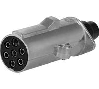 SecoRüt EP024 Prise mâle pour remorque [prise de remorque femelle 7 pôles type N - extrémités de câble ouvertes] Aluminium coulé sous pression