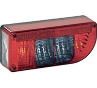 SecoRüt Feu arrière pour porte-vélo clignotant, feu stop, éclairage de plaque minéralogique, feu antibrouillard arrière, réflecteur, feu de recul, feu arrière