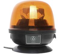 SecoRüt Gyrophare 95003 12 V/DC, 24 V/DC à batterie fixation magnétique, pied magnétique, ventouse orange