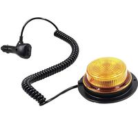 SecoRüt Gyrophare 95113 12 V, 24 V via réseau de bord montage par vissage, fixation magnétique orange