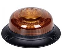 SecoRüt Gyrophare ALR0201 12 V/DC, 24 V/DC via réseau de bord fixation magnétique, pied magnétique orange