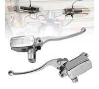 SecosAutoparts Leviers de maître-cylindre de frein chromés compatibles avec Suzuki Intruder 800 1994-2004 1400 1990-2004 1500 1998 1999 2000 2001 2002 2003 2004