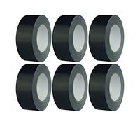 secotec k670ghc0 50sw Char Tape Noir 50 MM X 50 M, extra forte Contenu : 6 rouleaux, Lot de 6