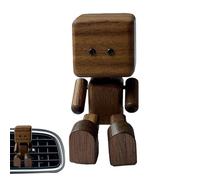 Secouer l'homme en bois - Amusant | Pieds de poupée - Figurine en bois Qui Secoue Les Pieds | Poupée de Mdera avec Pieds Mobiles | Figurine en bois oscillante | Professionnel 2026 | Voiture | Écrivain